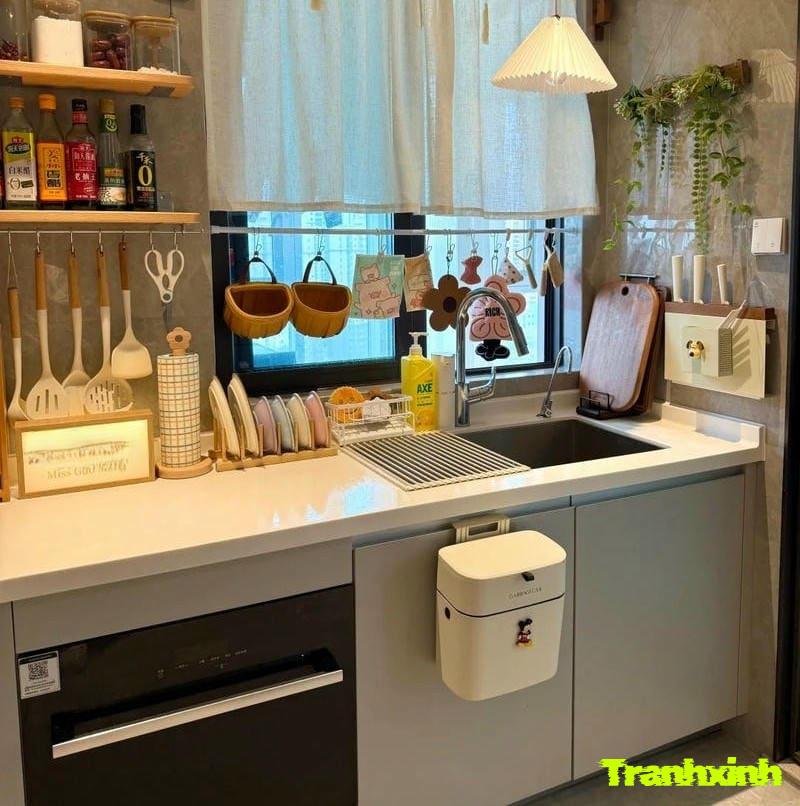 trang trí nội thất phòng bếp