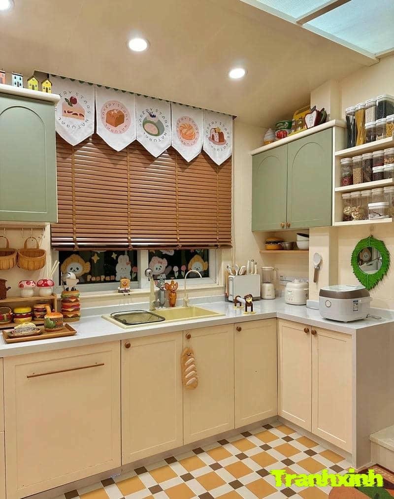 trang trí phòng bếp
