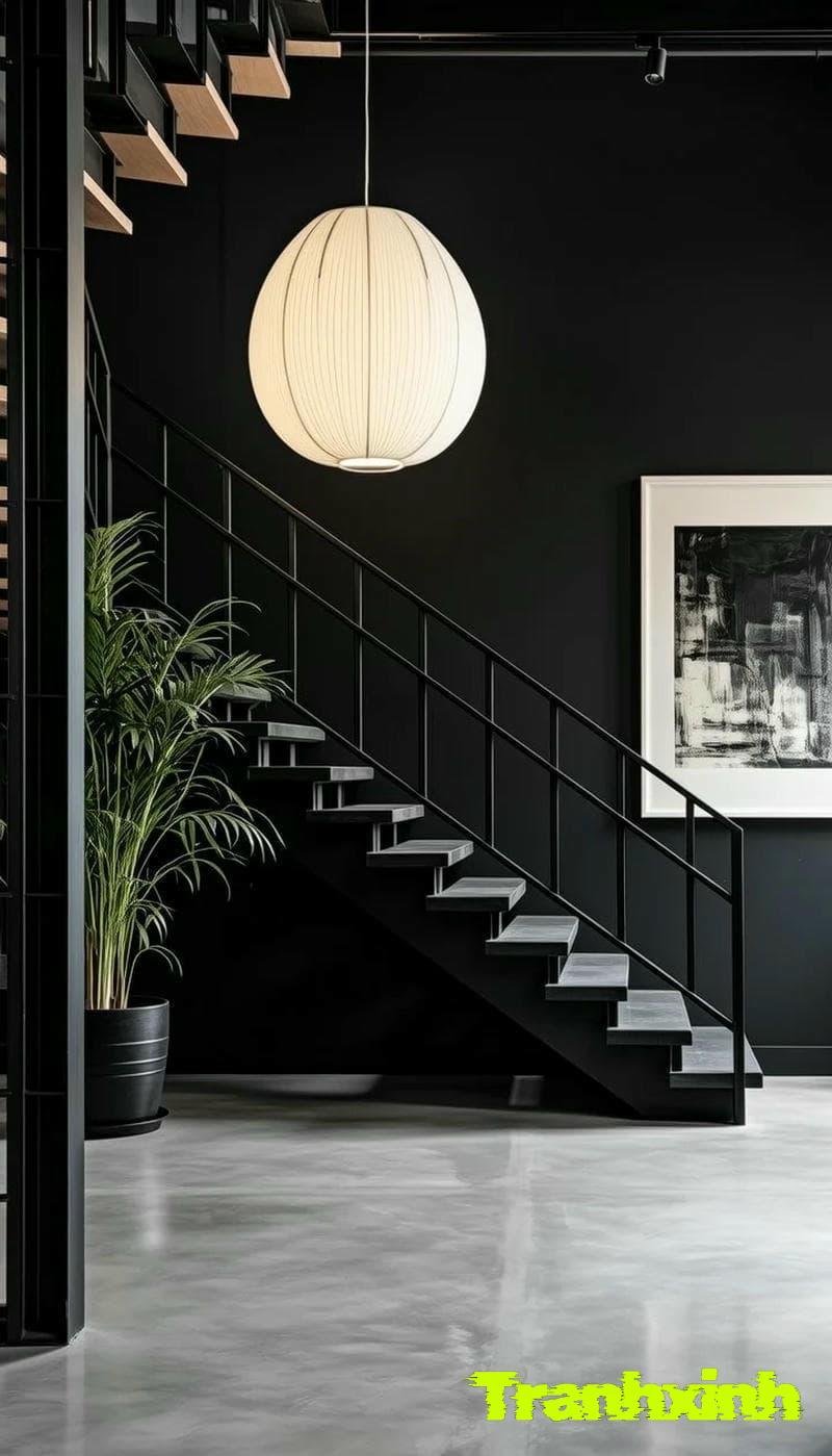 trang trí tam cấp cầu thang đẹp