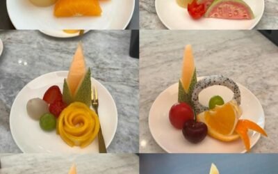 trang trí trái cây đơn giản đẹp