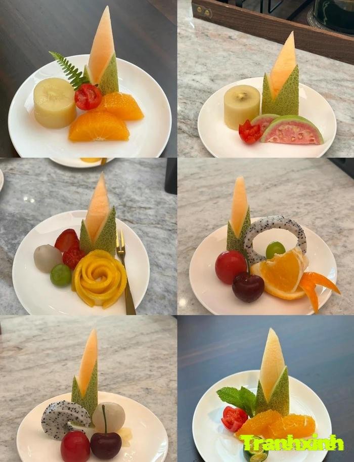 trang trí trái cây đơn giản đẹp