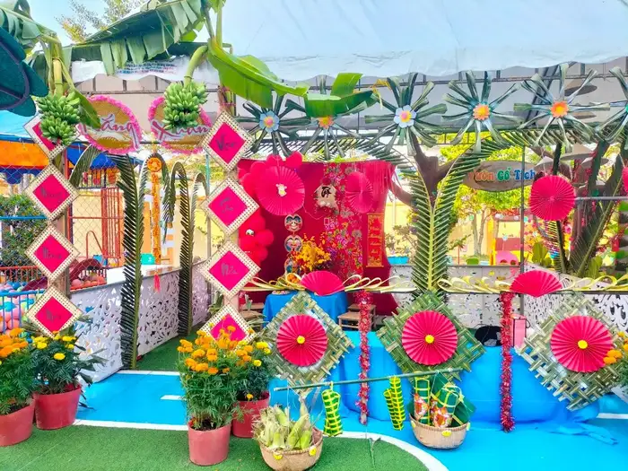 trang trí trại độc đáo