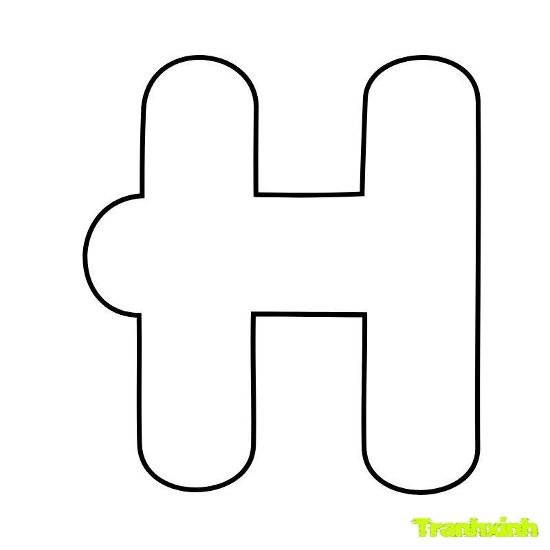 tranh tô màu bảng chữ cái tiếng việt cho bé