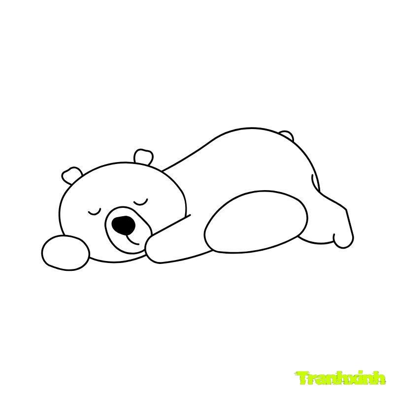 tranh tô màu các con vật