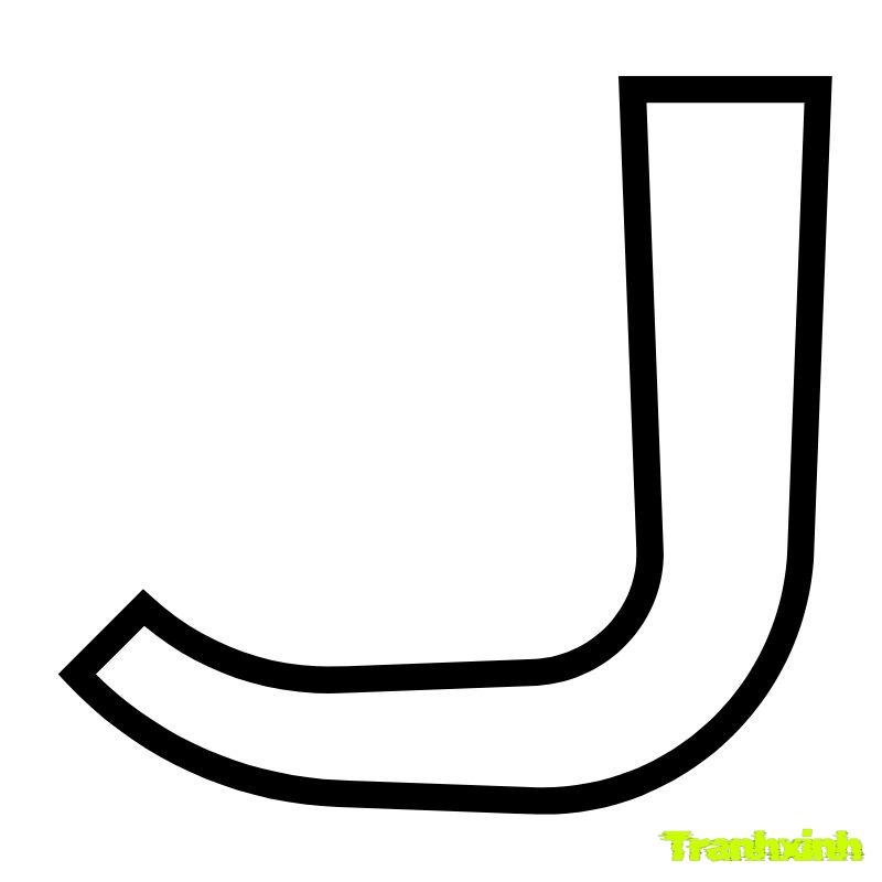 tranh tô màu chữ cái full hd