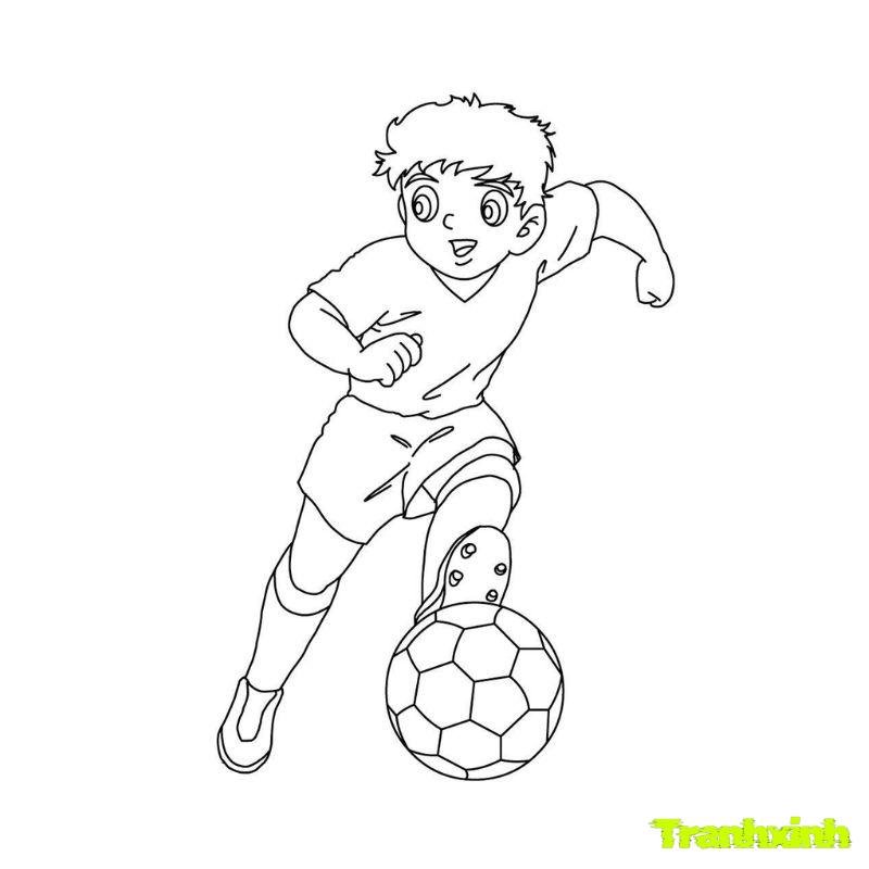 tranh tô màu chủ đề bản thân thanh niên