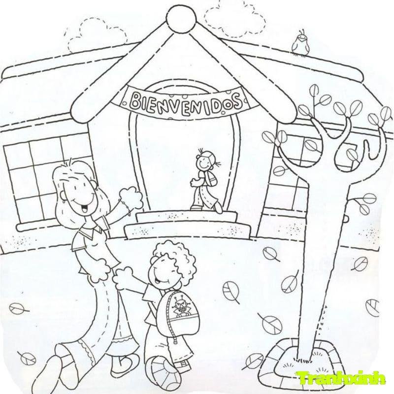 tranh tô màu chủ đề trường mầm non thái nguyên (1)