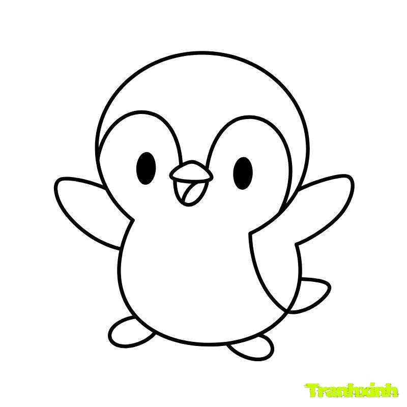 tranh tô màu con vật cho bé 3 tuổi