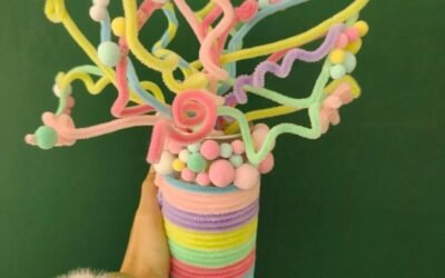 vẽ trang trí chai nhựa